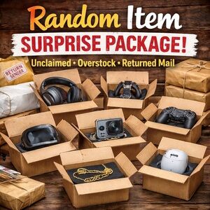 Returned Mail Random Item Surprise Package Mystery Box